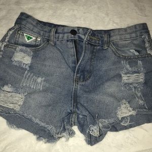 Small jean shorts